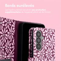 imoshion Étui de télephone portefeuille Design Samsung Galaxy A37 (5G) - Bloom Love Blush