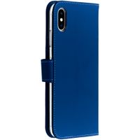 Accezz Étui de téléphone Wallet Apple iPhone Xs Max - Bleu