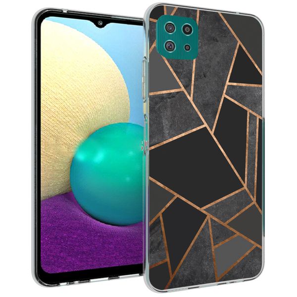 imoshion Coque Design Samsung Galaxy A22 (5G) - Black Graphic