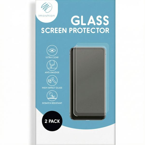 imoshion Protection d'écran en verre trempé 2 pack Samsung Galaxy A12