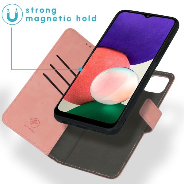 imoshion Etui de téléphone 2-en-1 amovible Galaxy A22 (5G) - Rose