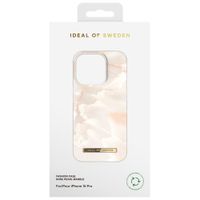 iDeal of Sweden Coque Fashion Apple iPhone 15 Pro - Rose Pearl Marble