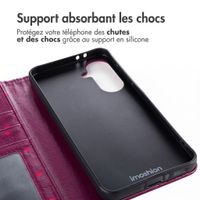 imoshion Étui de télephone portefeuille Design Samsung Galaxy A57 (5G) - Crush Check Coral Dust