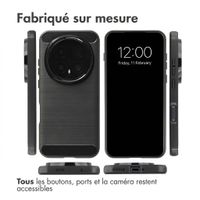 imoshion Coque Brushed Honor Magic8 Pro - Noir