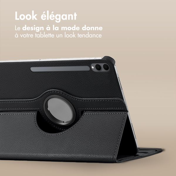 imoshion Coque tablette rotatif à 360° Samsung Galaxy Tab S11 Ultra - Noir