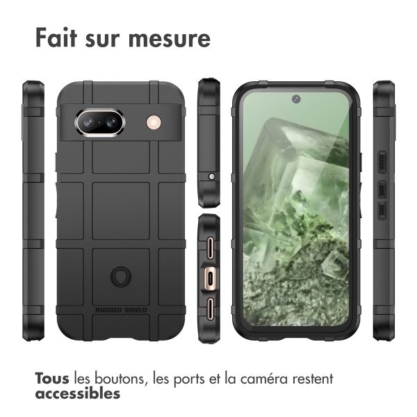 imoshion Coque Rugged Shield Google Pixel 8a - Noir