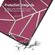 imoshion Coque tablette Design iPad 7 (2019) / iPad 8 (2020) / iPad 9 (2021) 10.2 inch - Bordeaux Graphic