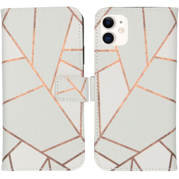 imoshion Coque silicone design iPhone 11 - White Graphic