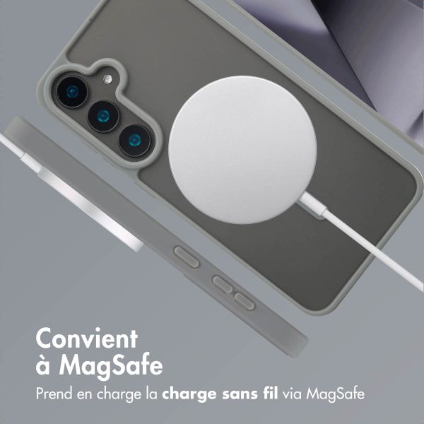 imoshion Coque Color Guard avec MagSafe Samsung Galaxy S24 Plus - Gris