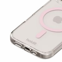 Holdit Coque MagSafe Apple iPhone 16 Pro - Transparent / Pink