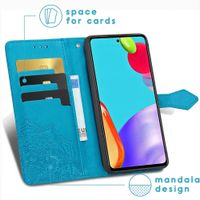 imoshion Etui de télephone Mandala Samsung Galaxy A52(s) (5G/4G) - Turquoise