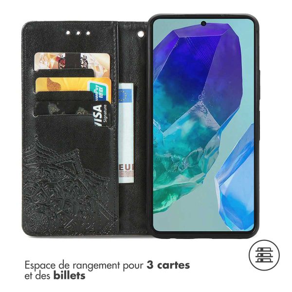 imoshion Etui de télephone Mandala Samsung Galaxy S24 FE - Noir