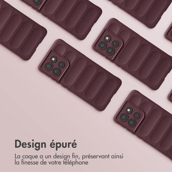imoshion EasyGrip Backcover Motorola Moto G86 - Aubergine