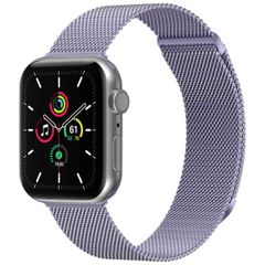 imoshion Bracelet magnétique milanais Apple Watch Series 1 - 11 / SE / Ultra (44/45/46/49 mm) - Taille M - Violet