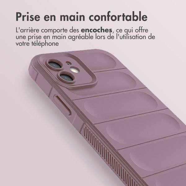 imoshion Coque arrière EasyGrip Apple iPhone 12 - Violet