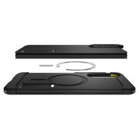 Spigen Coque Tough Armor MagSafe Samsung Galaxy S25 Edge - Noir