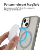 imoshion Coque Color Guard avec MagSafe iPhone 13 / 14 - Gris