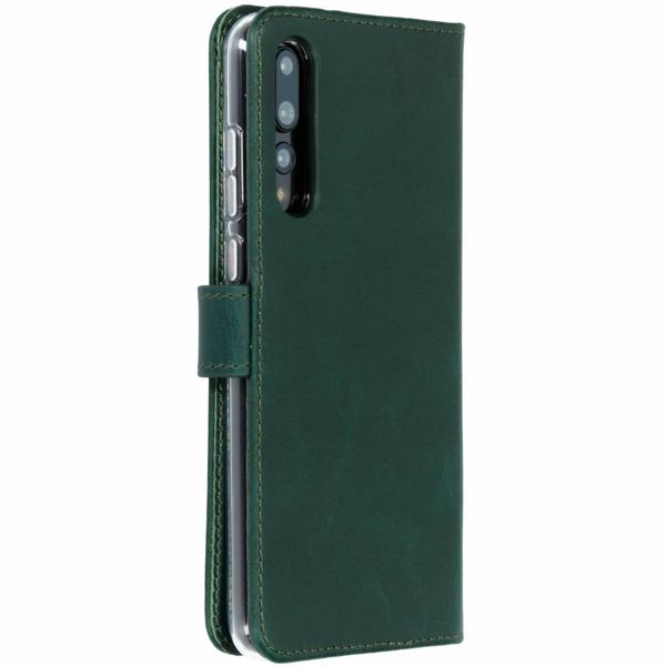 Selencia Étui de téléphone en cuir véritable Huawei P20 Pro