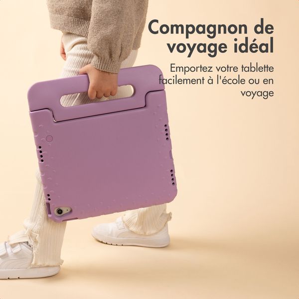 imoshion Coque kidsproof avec poignée Samsung Galaxy Tab A11 Plus / A9 Plus - Lila