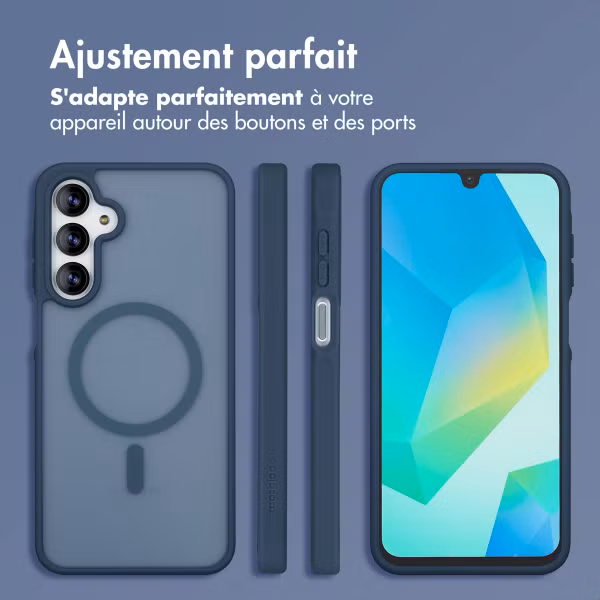 imoshion Coque Color Guard avec MagSafe Samsung Galaxy A16 / A17 / A26 - Bleu foncé