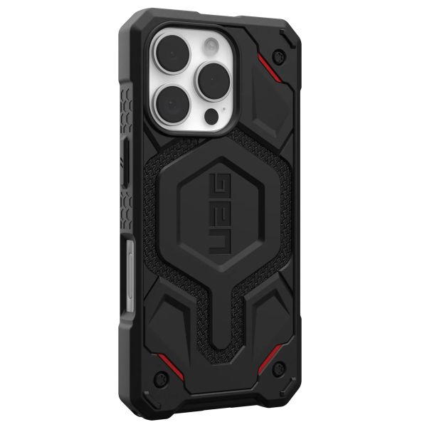 UAG Coque arrière Monarch Pro iPhone 16 Pro - Kevlar Black