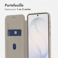 imoshion Bookcase transparente avec MagSafe Samsung Galaxy S26 - Beige