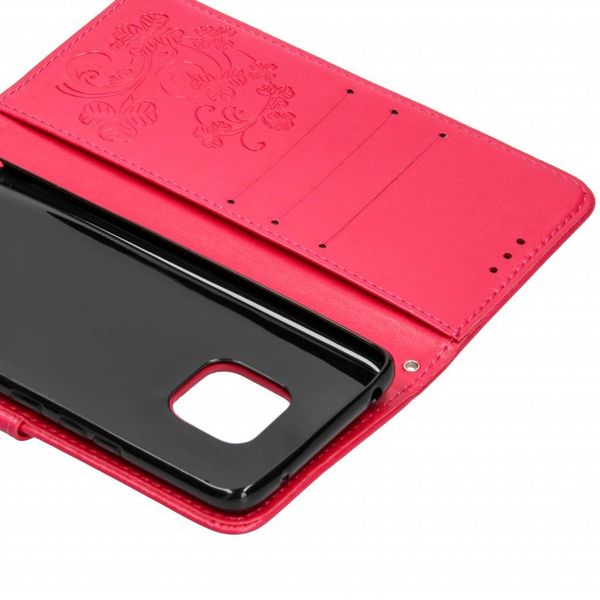 Etui de téléphone Fleurs de Trèfle Huawei Mate 20 Pro - Rose
