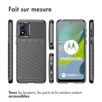 imoshion Coque arrière Thunder Motorola Moto E13 - Noir