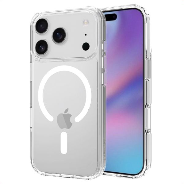 Accezz Coque arrière Xtreme Impact avec MagSafe Apple iPhone 17 Pro - Transparent