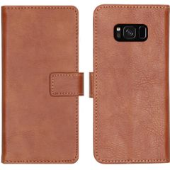 imoshion Étui de télephone portefeuille de luxe Samsung Galaxy S8 - Marron