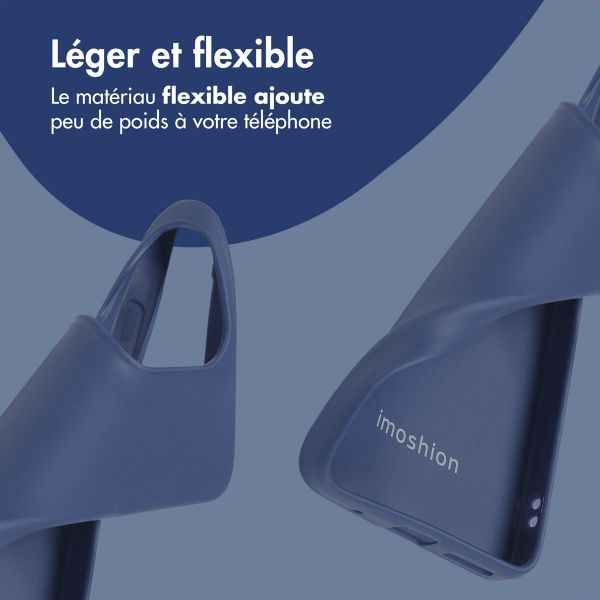 imoshion Coque Couleur Motorola Moto G15 / G15 Power - Bleu foncé