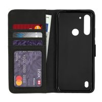 imoshion Étui de télephone portefeuille Motorola Moto G8 Power Lite - Noir