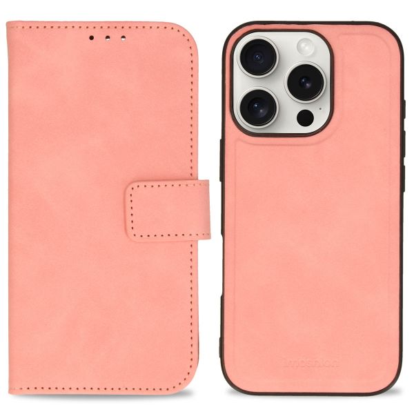 imoshion Etui de télephone luxe 2-en-1 amovible Apple iPhone 16 Pro - Rose