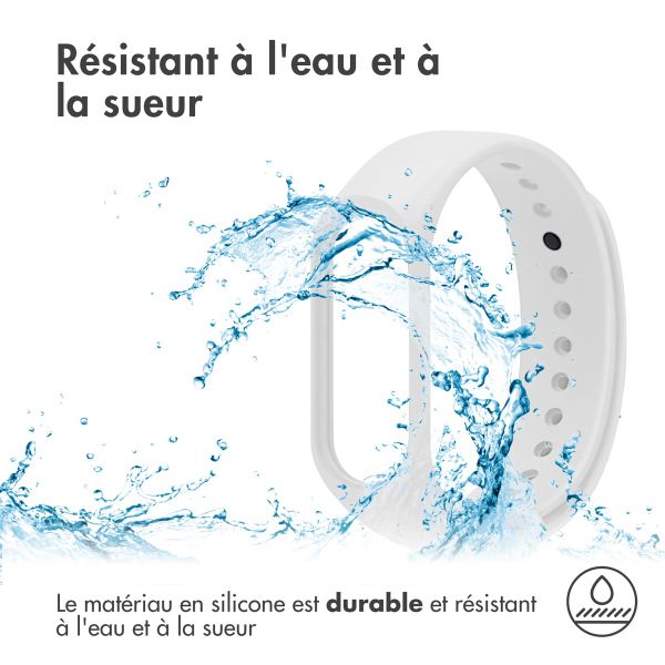 imoshion Bracelet en silicone Xiaomi Mi Band 3 / 4 - Blanc