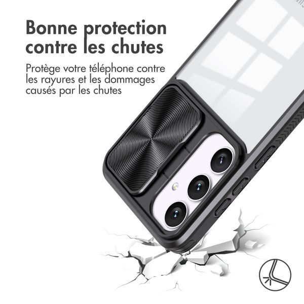 imoshion Coque arrière Camslider Samsung Galaxy S24 - Noir