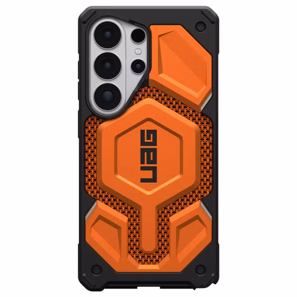 UAG Coque arrière Monarch Pro Samsung Galaxy S26 Ultra - Kevlar Burnt Orange