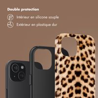 Selencia Coque arrière Vivid Apple iPhone 15 - Wild Leo
