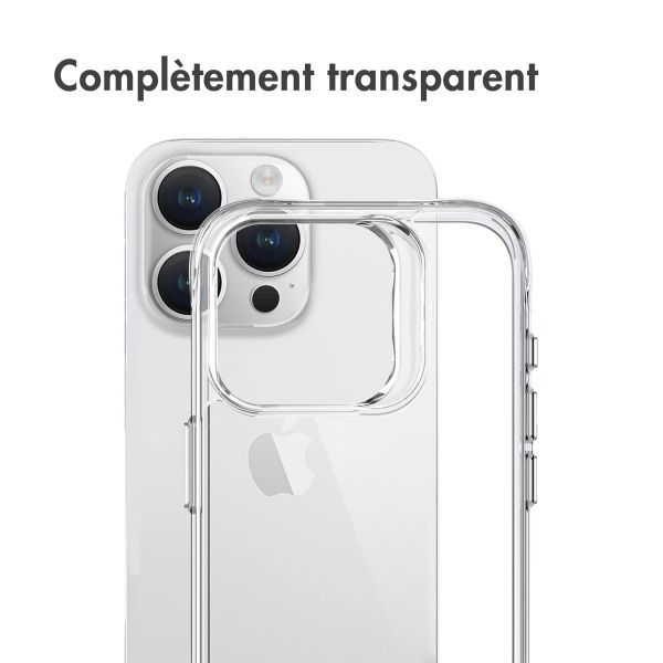 imoshion Coque Rugged Air iPhone 15 Pro - Transparent