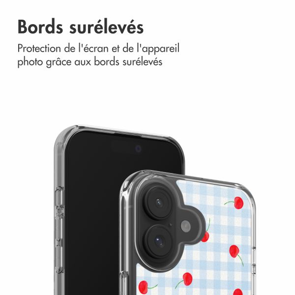 imoshion Coque Design Apple iPhone 17 - Cherry Check