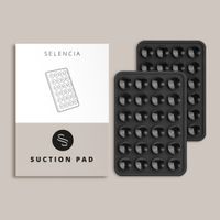 Selencia Pack de 2 Supports de téléphone à ventouse - Noir