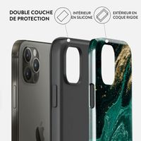 Burga Coque arrière Tough iPhone 12 (Pro) - Emerald Pool