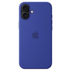 Apple Coque en silicone MagSafe Apple iPhone 16 Plus - Ultramarine