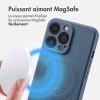 imoshion Coque Couleur avec MagSafe Apple iPhone 13 Pro - Bleu foncé