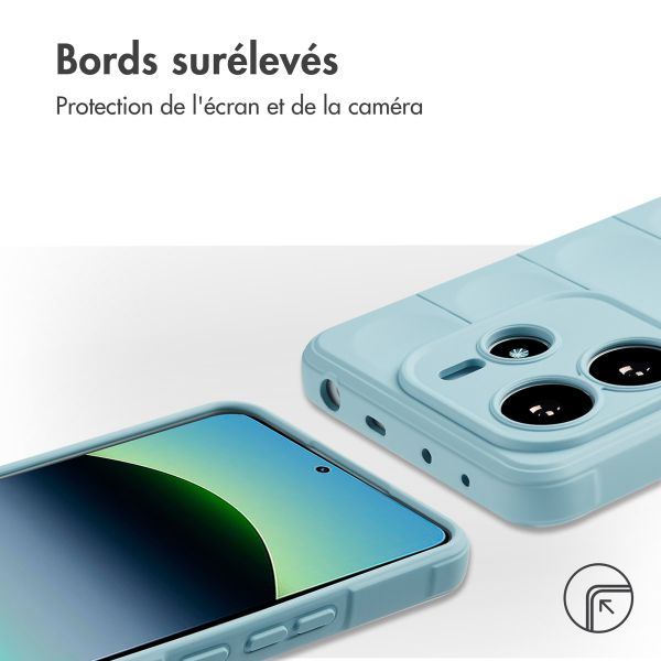 imoshion EasyGrip Backcover Xiaomi Redmi Note 14 (5G) - Bleu clair