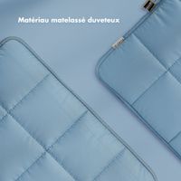 Selencia Pochette ordinateur Puffy 15-16 pouces - Slate Blue