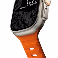 Nomad Bracelet Sport FKM Apple Watch Series 1 t/m 11 / SE / Ultra (44/45/46/49 mm) - Ultra Orange