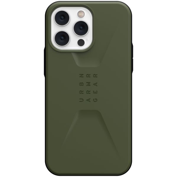 UAG Coque Civilian MagSafe iPhone 14 Pro Max - Olive