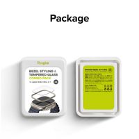 Ringke Bezel Styling + Protection d'écran Apple Watch Ultra - 49 mm - Fluted Titanium