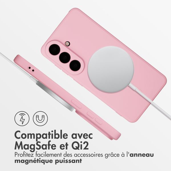 imoshion Coque Couleur avec MagSafe Samsung Galaxy S26 - Candy Pink