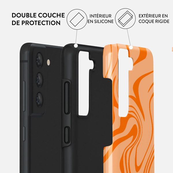 Burga Coque arrière Tough Samsung Galaxy S21 FE - High Vibrations